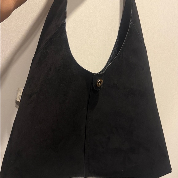 Universal Thread Black Pebble-Texture Shoulder Bag - Picture 3 of 3